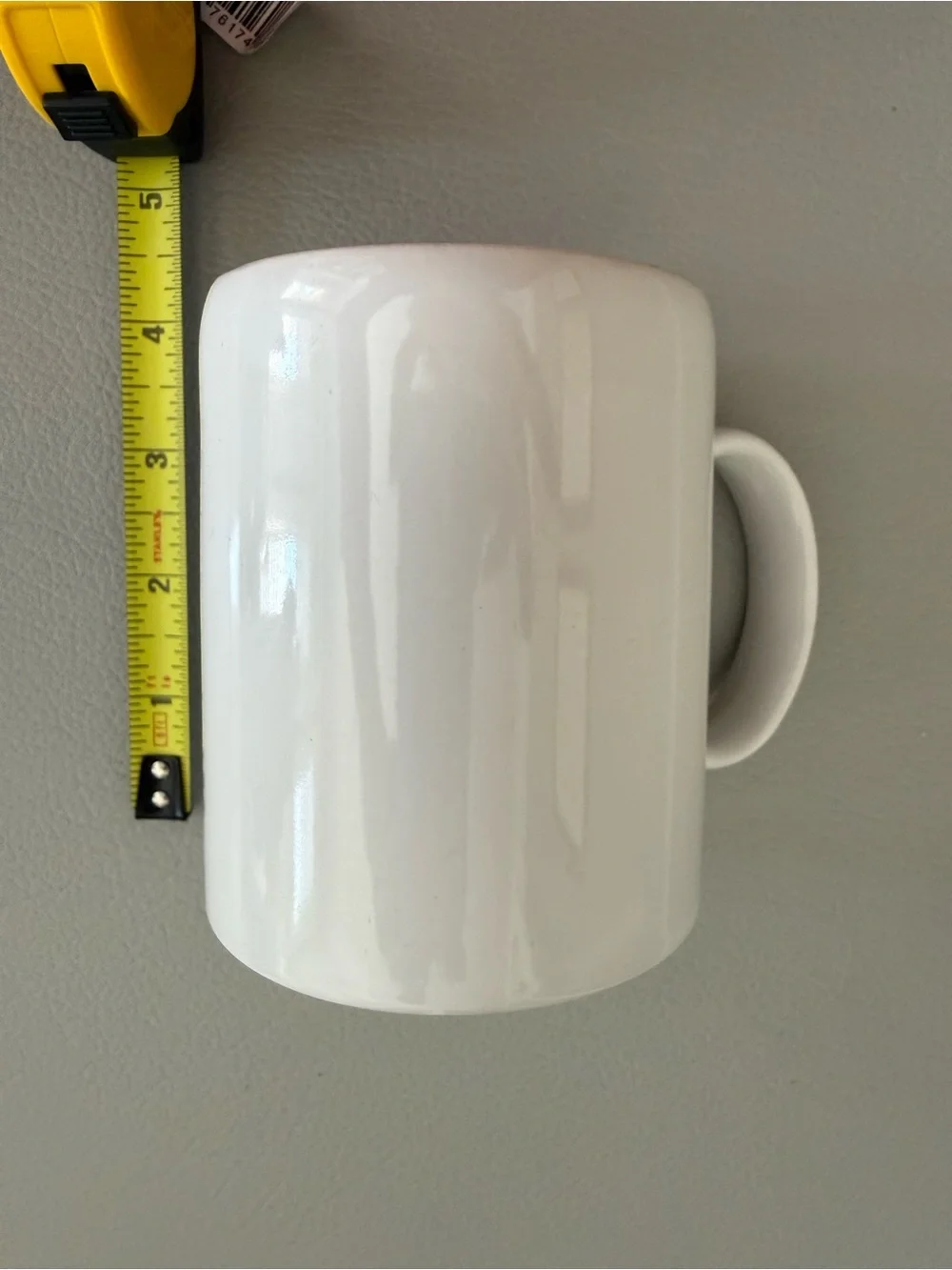 EUC - Vintage Custom Dan Classy White Ceramic Cup Coffee Mug | Papel N Hollywood